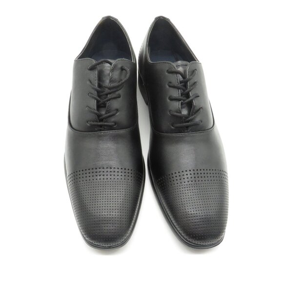 Call It Spring Men's Black Perforated Lace-Up Dress Shoes Size 9 US NEW - Picture 2 of 7